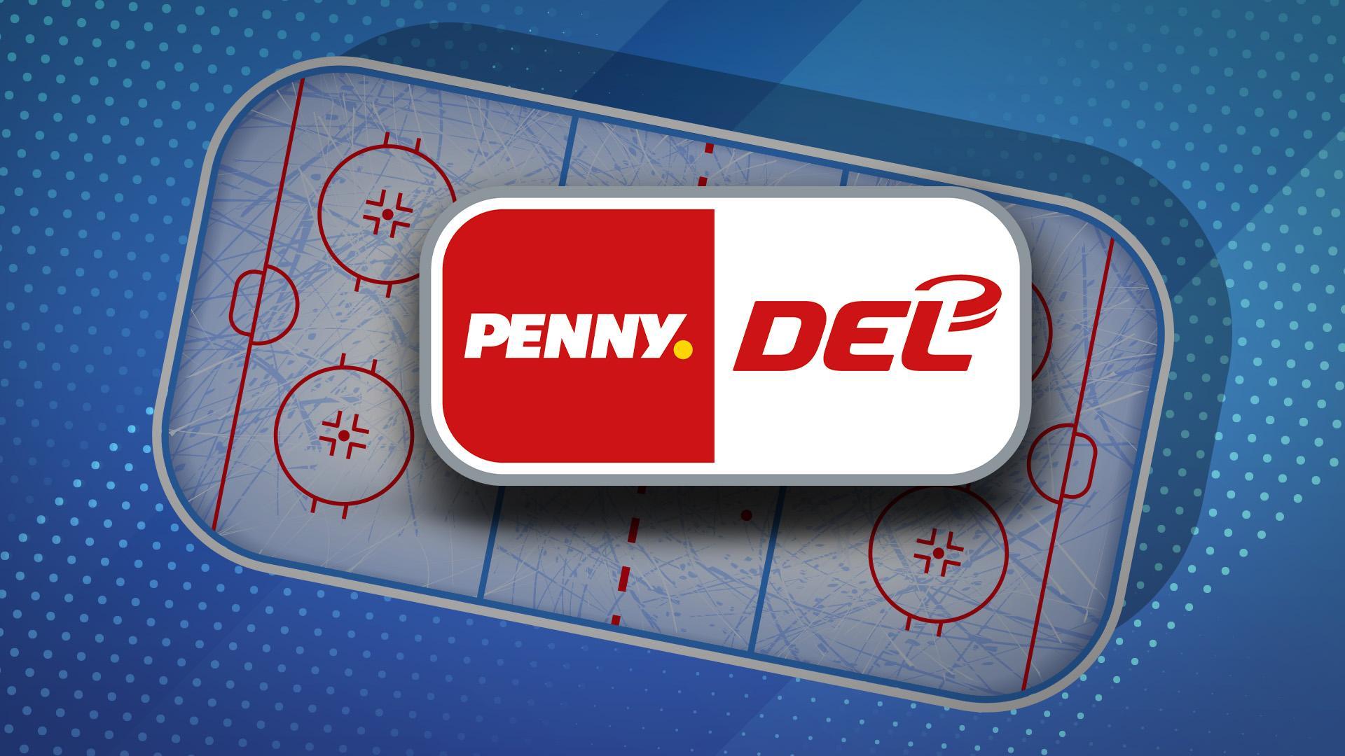 Werbegrafik mit dem Logo der PENNY DEL.